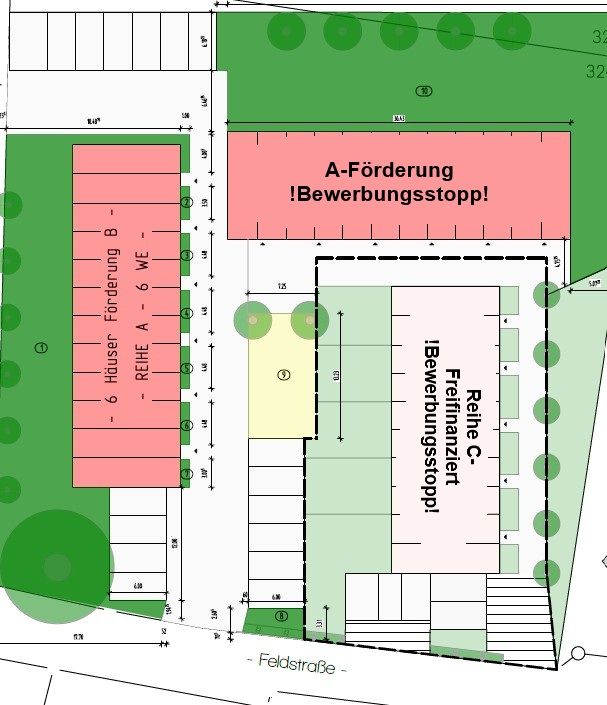 Letzte Chance - Geförderte Reihenhäuser zur Miete in Weeze-Wemb - Anmietung nur mit WBS