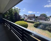 Blick Balkon in den Garten 
