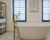Freistehende Badewanne