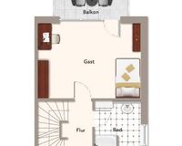 Grundriss Obergeschoss 