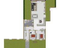 Erdgeschoss und Außenbereich