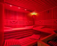 Wellnesbereich im Badezimmer