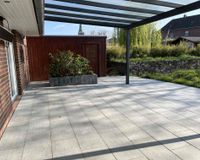 Überdachte Terrasse...