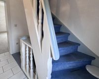 Treppe zum Dachgeschoss