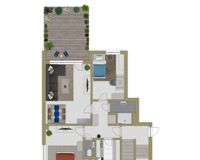 Wohnung und Außenbereich