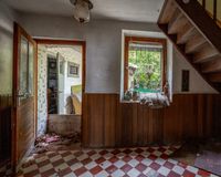 Treppe ins Obergeschoss