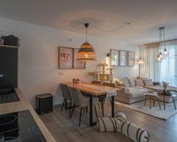 Wohn Ess Kochbereich