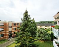 Blick vom Balkon