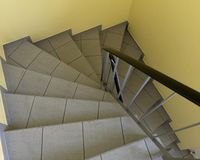 Treppe zum Erdgeschoss 