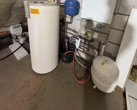 Gasheizung mit Warmwasser