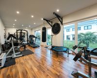 Gartenhaus Fitnessraum