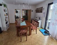 Essbereich im Wohnzimmer