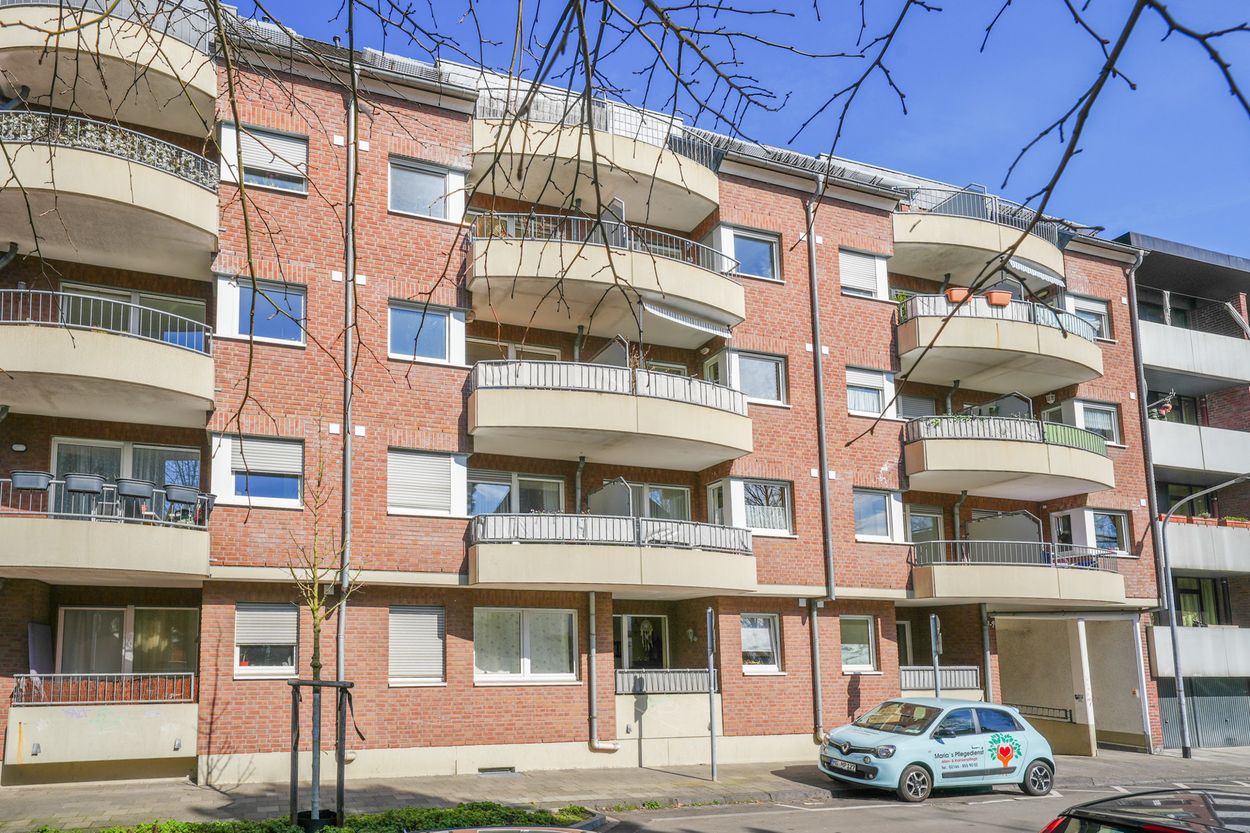 Exklusive Kapitalanlage: Vermietete 2-Zimmer-EG-Wohnung im betreuten Wohnen in Top-Lage von Rheydt