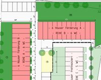 Übersichtsplan, Reihe A  und  Reihe B